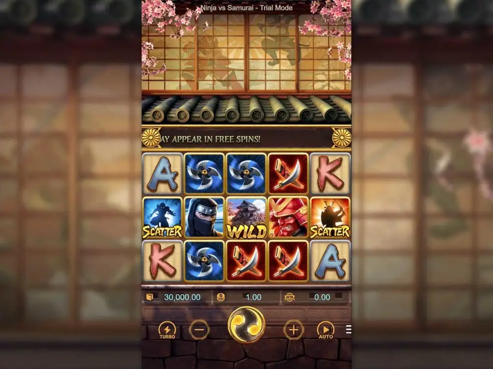 Ninja vs Samurai slot